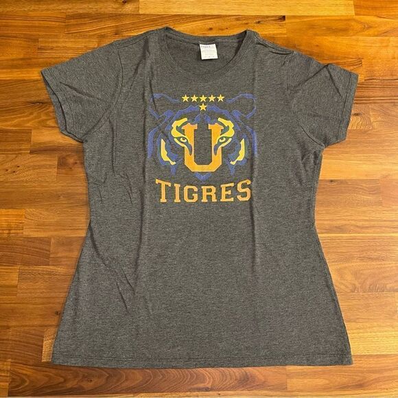 🍋 Los Tigres Soccer Club Women’s Short Sleeve T-Shirt Tigres Logo Size M - Picture 1 of 6
